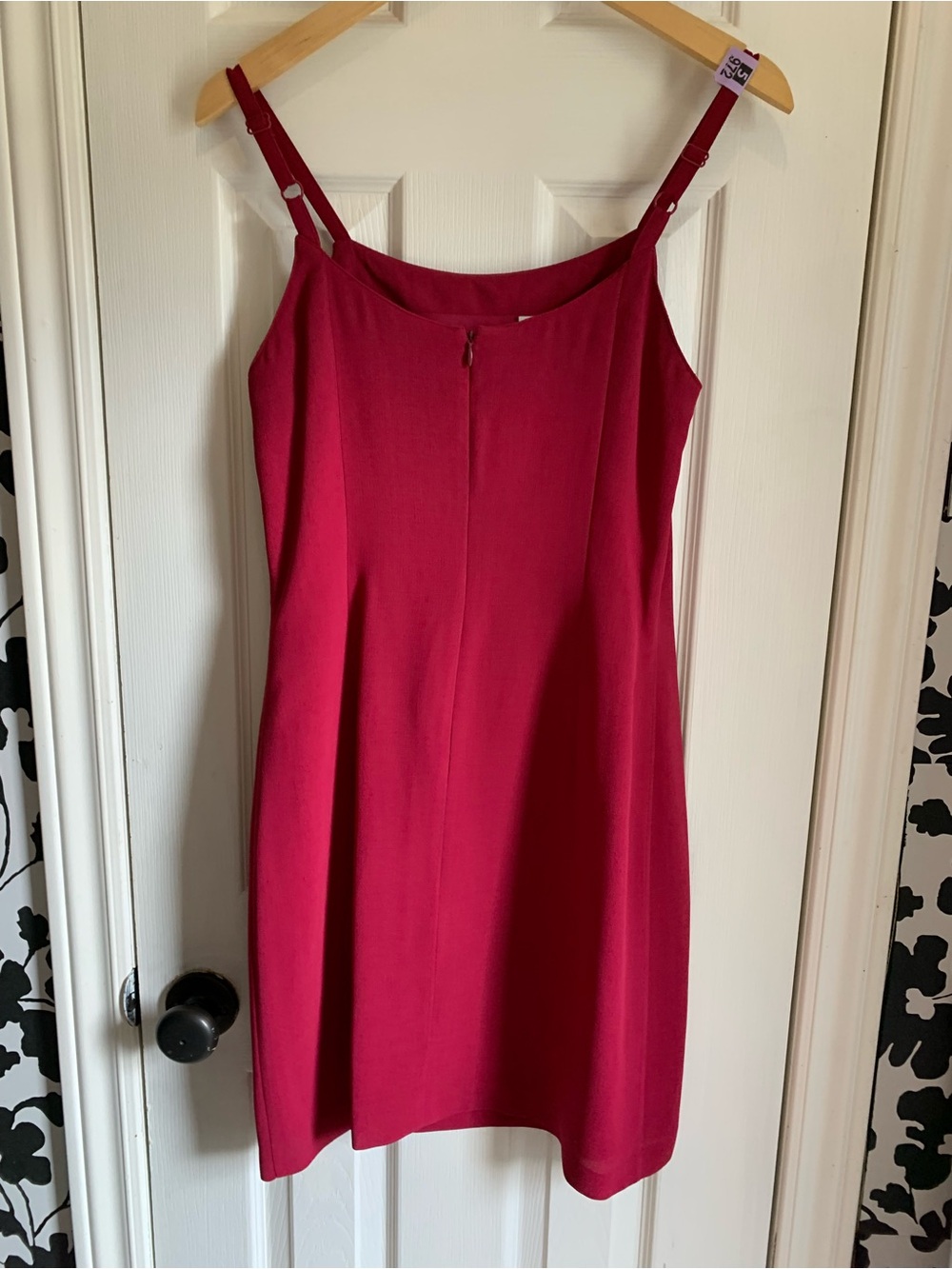 Part Two Vintage Raspberry sheath Dress old money classic chic timeless - Picture 2 of 4